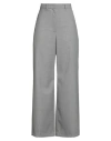 Low Classic Woman Pants Grey Size S Wool, Polyester In Gray