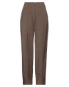 Low Classic Woman Pants Khaki Size M Wool, Polyester, Polyurethane