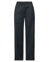 Low Classic Woman Pants Lead Size L Wool, Polyester In Grey