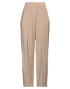 Low Classic Woman Pants Sand Size M Wool, Polyester, Polyurethane