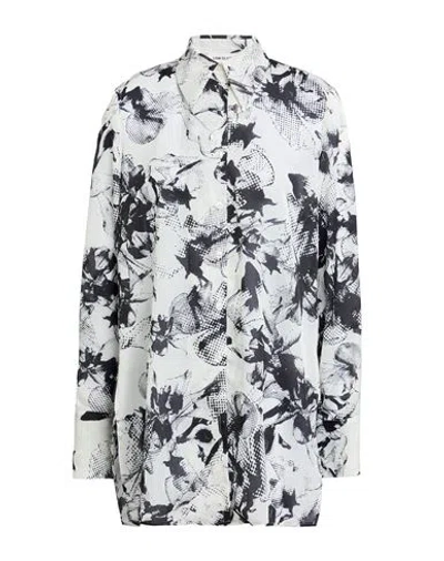 Low Classic Woman Shirt Cream Size S Polyester In White