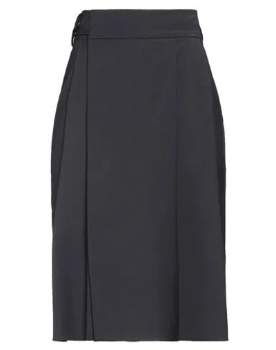 Low Classic Woman Shorts & Bermuda Shorts Midnight Blue Size L Wool, Polyester, Polyurethane