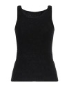 Low Classic Woman Top Black Size M Wool, Nylon In Black