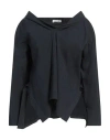 Low Classic Woman Top Charcoal Size M Cotton In Grey