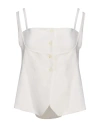 Low Classic Woman Top Ivory Size M Wool, Polyester, Polyurethane In White