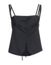 Low Classic Woman Top Midnight Blue Size S Wool, Polyester, Polyurethane