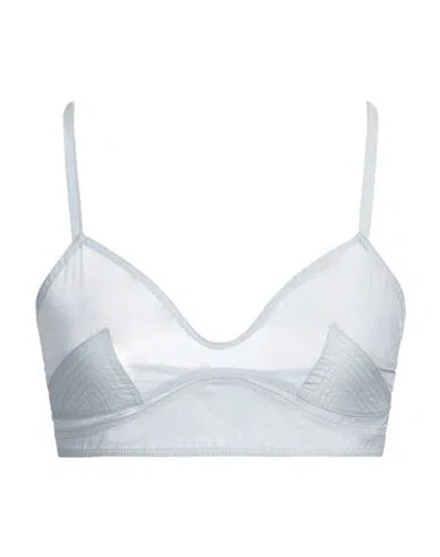Low Classic Woman Top Sky Blue Size M Polyester, Nylon