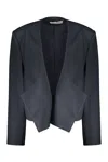 Low Classic Wool Blend Blazer In Blue