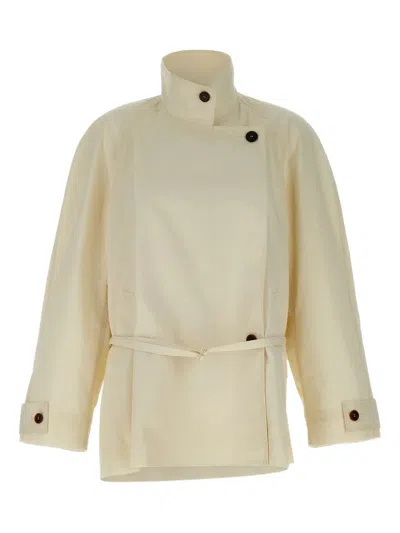 Low Classic Wrap Trench Jacket