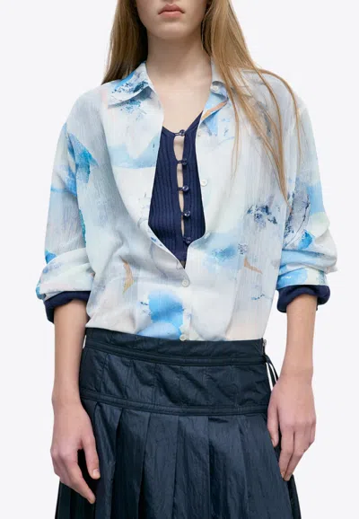 Low Classic X Boriana Printed Button-up Shirt
