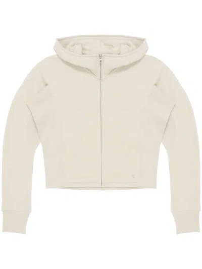Low Classic Zip-up Hoodie In Neutrals