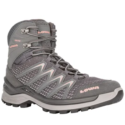 Pre-owned Lowa 3207039707 Women's Innox Pro Gtx Mid All Terrain Sport Boots Shoes In Pink