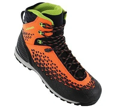 Pre-owned Lowa Alpine Sl Gtx - Gore-tex - 210082-0353 Shoes Sneakers In Orange