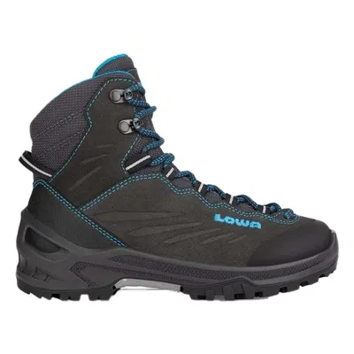 Lowa Boots Llc Big Kids' Lowa Cadin Gtx Mid Junior Hiking Boots In Black