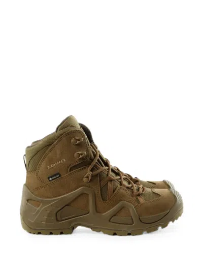 Lowa Round-toe Short Boots In Brown