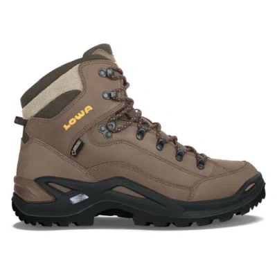 Pre-owned Lowa Men's Renegade Gtx Mid Boots - 10.0 - Sepia In Brown