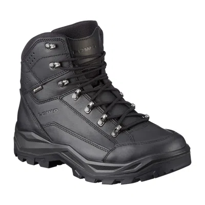 Pre-owned Lowa Original ® Tactical Military Outdoor Boots Renegade Gtx Mk.2 ® Mid Tf- Black