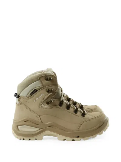 Lowa Renegade Evo Gtx Lace-up Leather Ankle Boots In Neutral