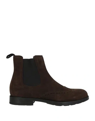 Lo.white Lo. White Man Ankle Boots Chocolate Brown Size 11 Leather