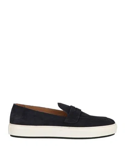 Lo.white Lo. White Man Sneakers Blue Size 7 Leather