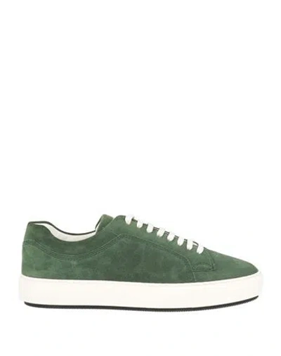 Lo.white Lo. White Man Sneakers Green Size 7 Leather