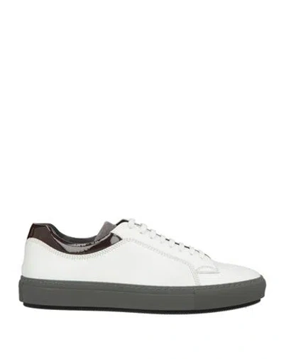 Lo.white Lo. White Man Sneakers Ivory Size 9 Leather