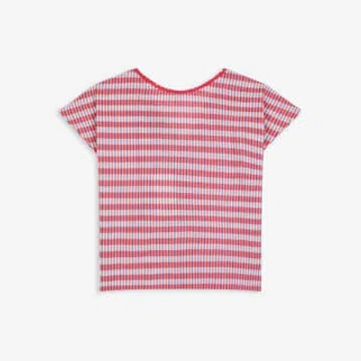 Lowie Red & Blue Check Reversible Top