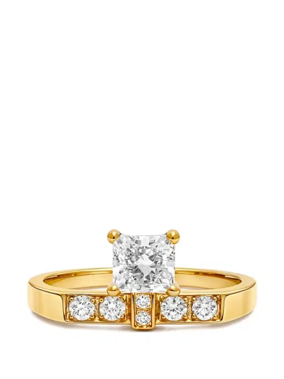 Loyal.e Paris Uraeus Diamond Ring In Gold