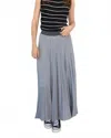 Loyd/ford Della Jersey Skirt In Glamorous Grey In Blue