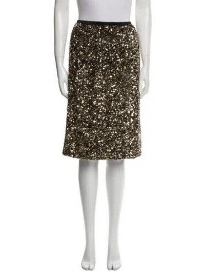 Pre-owned Loyd/ford Knee-length Skirt In Black