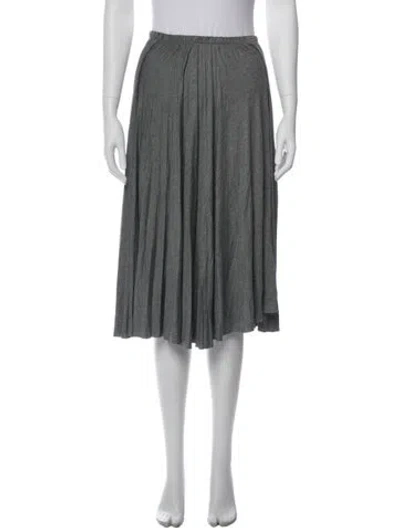 Pre-owned Loyd/ford Knee-length Skirt In Gray