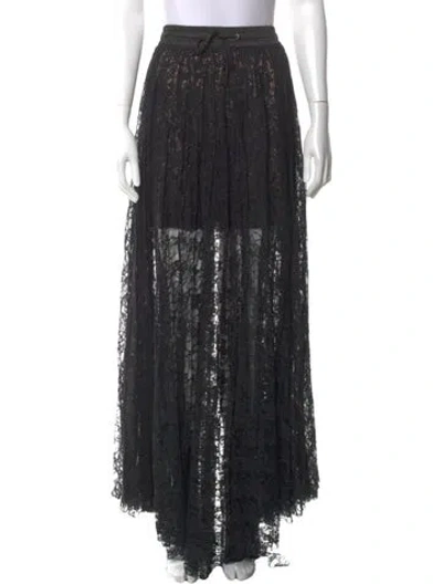Pre-owned Loyd/ford Long Skirt In Black