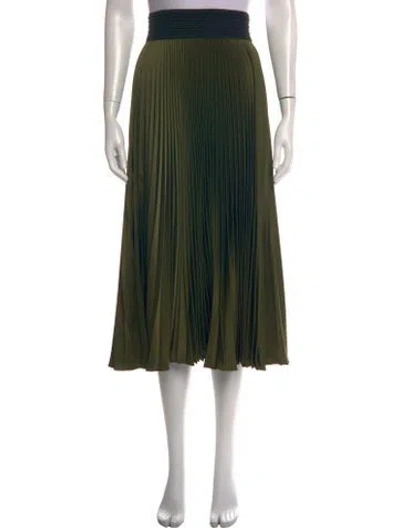 Pre-owned Loyd/ford Midi Length Skirt In Green