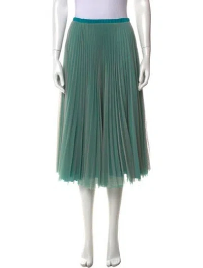 Pre-owned Loyd/ford Midi Length Skirt In Green