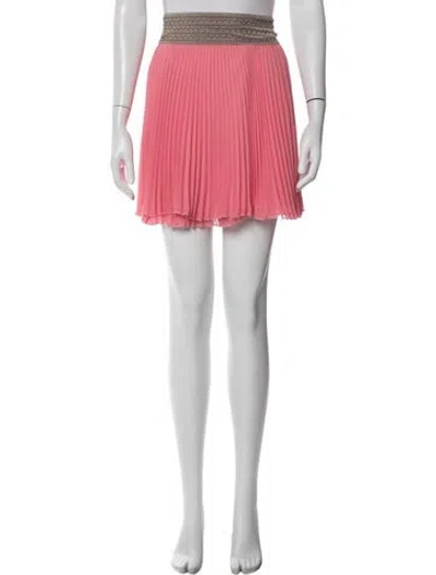 Pre-owned Loyd/ford Mini Skirt In Pink