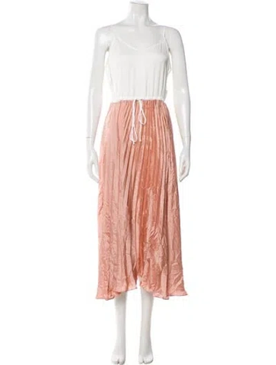 Pre-owned Loyd/ford Striped Long Dress In Multi