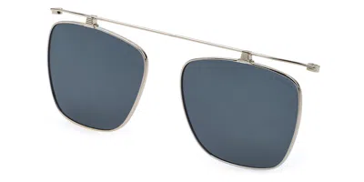 Lozza Agl4276 Polarized 579p Men's Sunglasses Silver Size 54