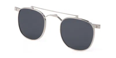 Lozza Agl4312 Clip-on Only 0579 Men's Sunglasses Silver Size 49