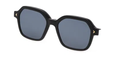 Lozza Agl4319 Clip-on Only Polarized Z42z Men's Sunglasses Black Size 51