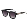 Lozza Black Cellulose Acetate Sunglasses In Black
