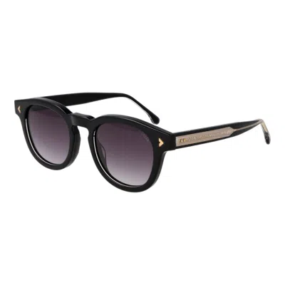 LOZZA BLACK CELLULOSE ACETATE SUNGLASSES