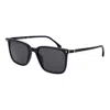 Lozza Blue Cellulose Acetate Sunglasses In Black