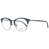 Lozza Blue Unisex Optical Frames In Blue