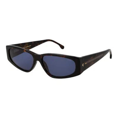 LOZZA BROWN CELLULOSE ACETATE SUNGLASSES