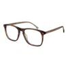 Lozza Brown Men Optical Frames In Transparent