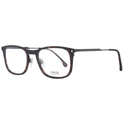 Lozza Brown Men Optical Frames In Animal Print
