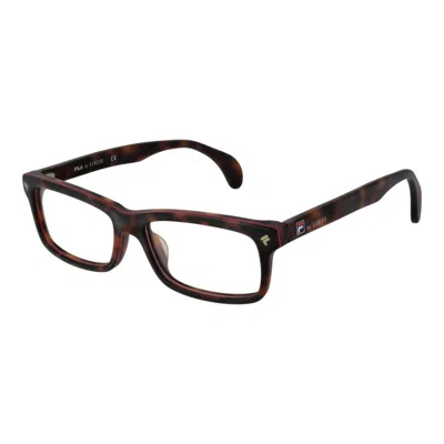 Lozza Brown Men Optical Frames In Burgundy