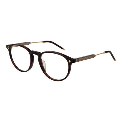 Lozza Brown Unisex Optical Frames In Burgundy