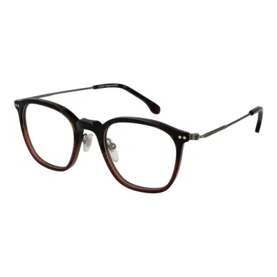 Lozza Brown Unisex Optical Frames In Black