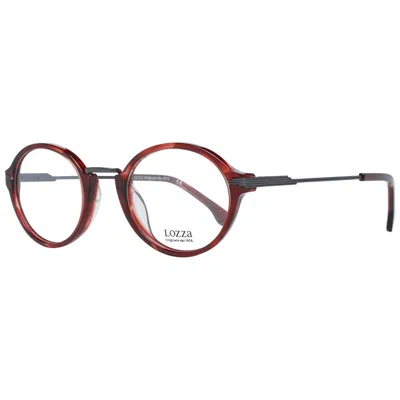 Lozza Burgundy Unisex Optical Frames In Brown